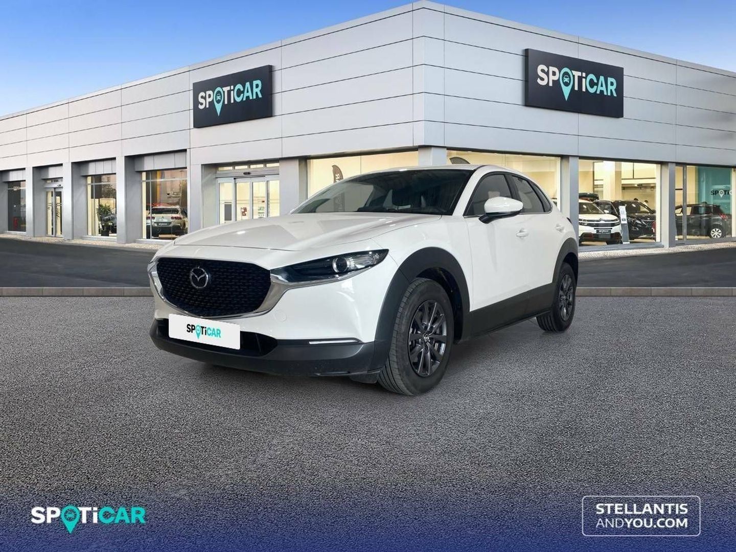 Mazda CX-30 2.5 e-Skyactive G MHEV Prime-Line 103 kW (140 CV) Blanco All Terrain / Pick-up