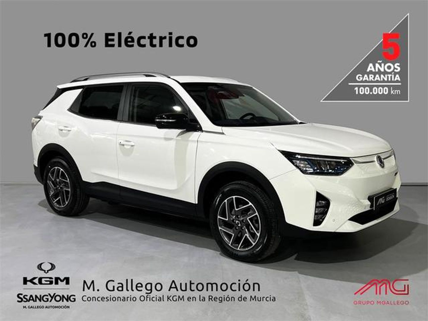Ssangyong Korando E-motion Limited Auto 140 kW (190 CV) Blanco SUV
