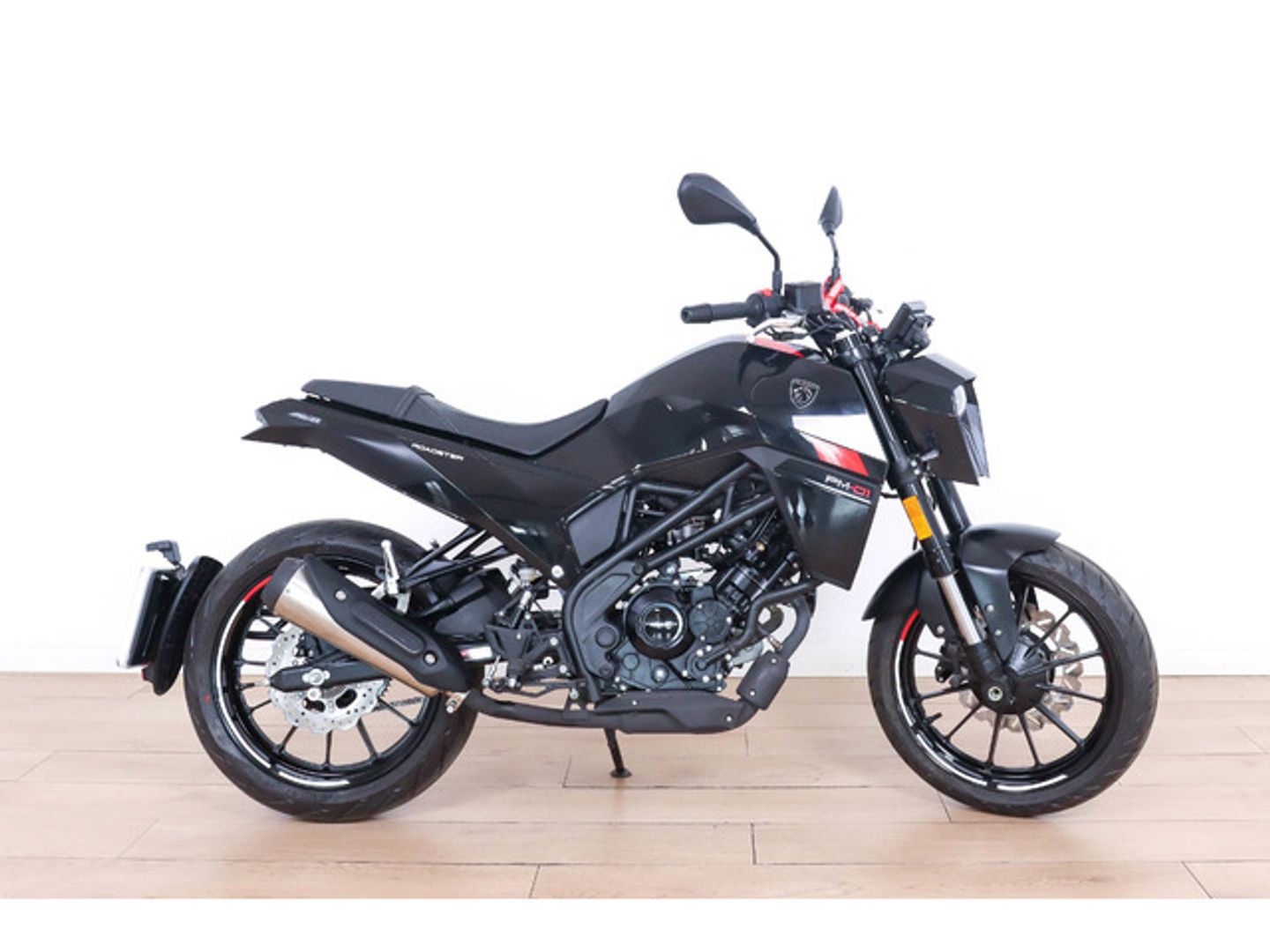 Peugeot PM -01 125 Negro Motorcycle