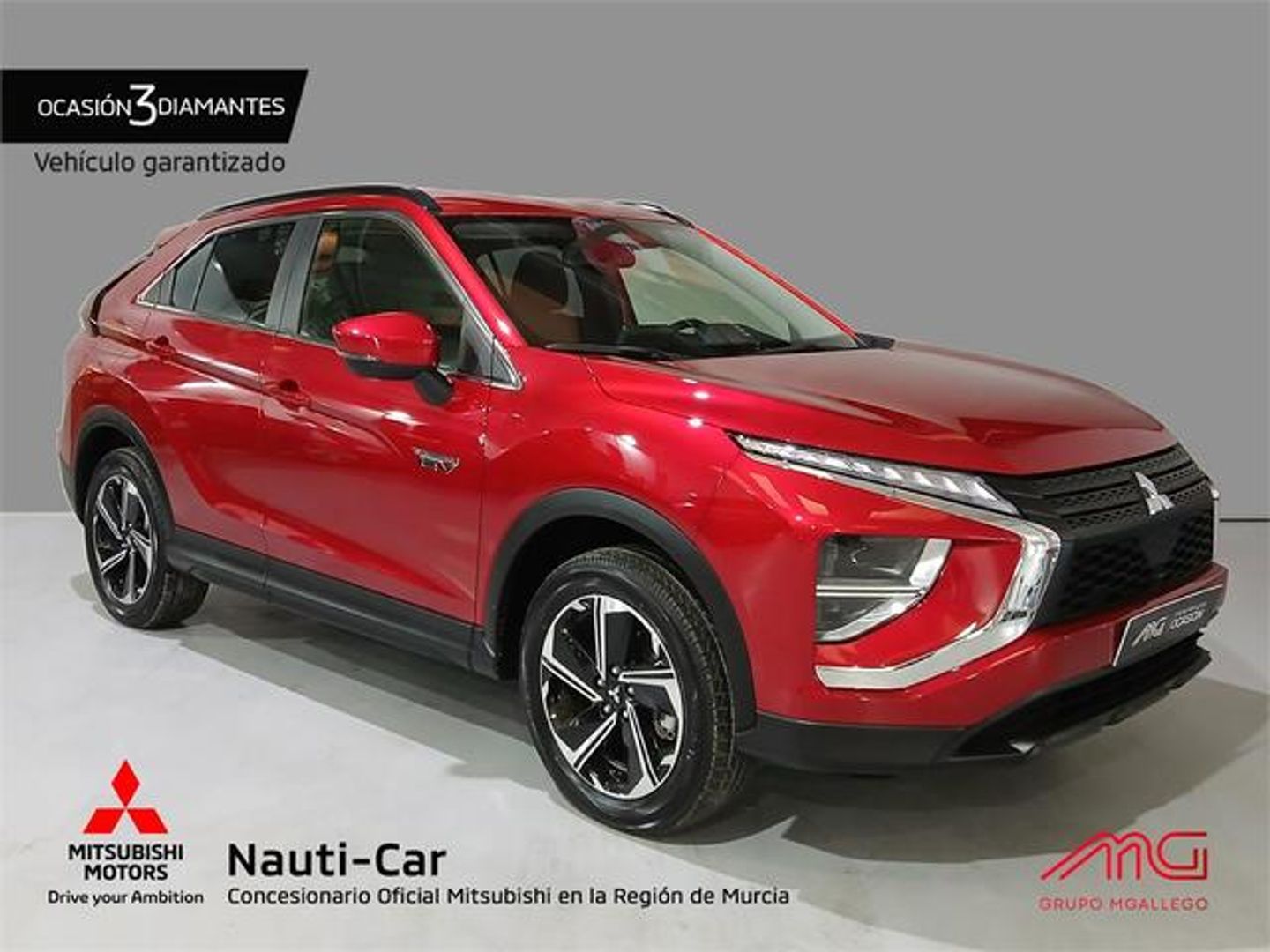 Mitsubishi Eclipse Cross 2.4 PHEV Motion 4WD Auto 138 kW (188 CV) Rojo SUV