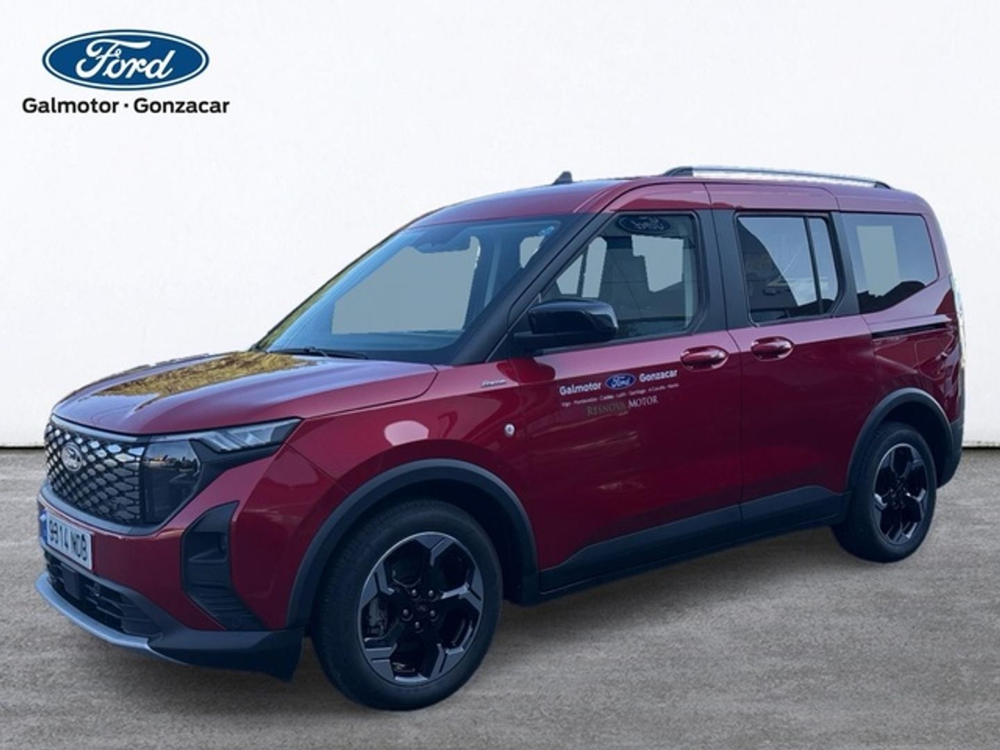 Ford Tourneo Courier BEV 43,5kWh Active Auto 100 kW (136 CV) Rojo Minivan