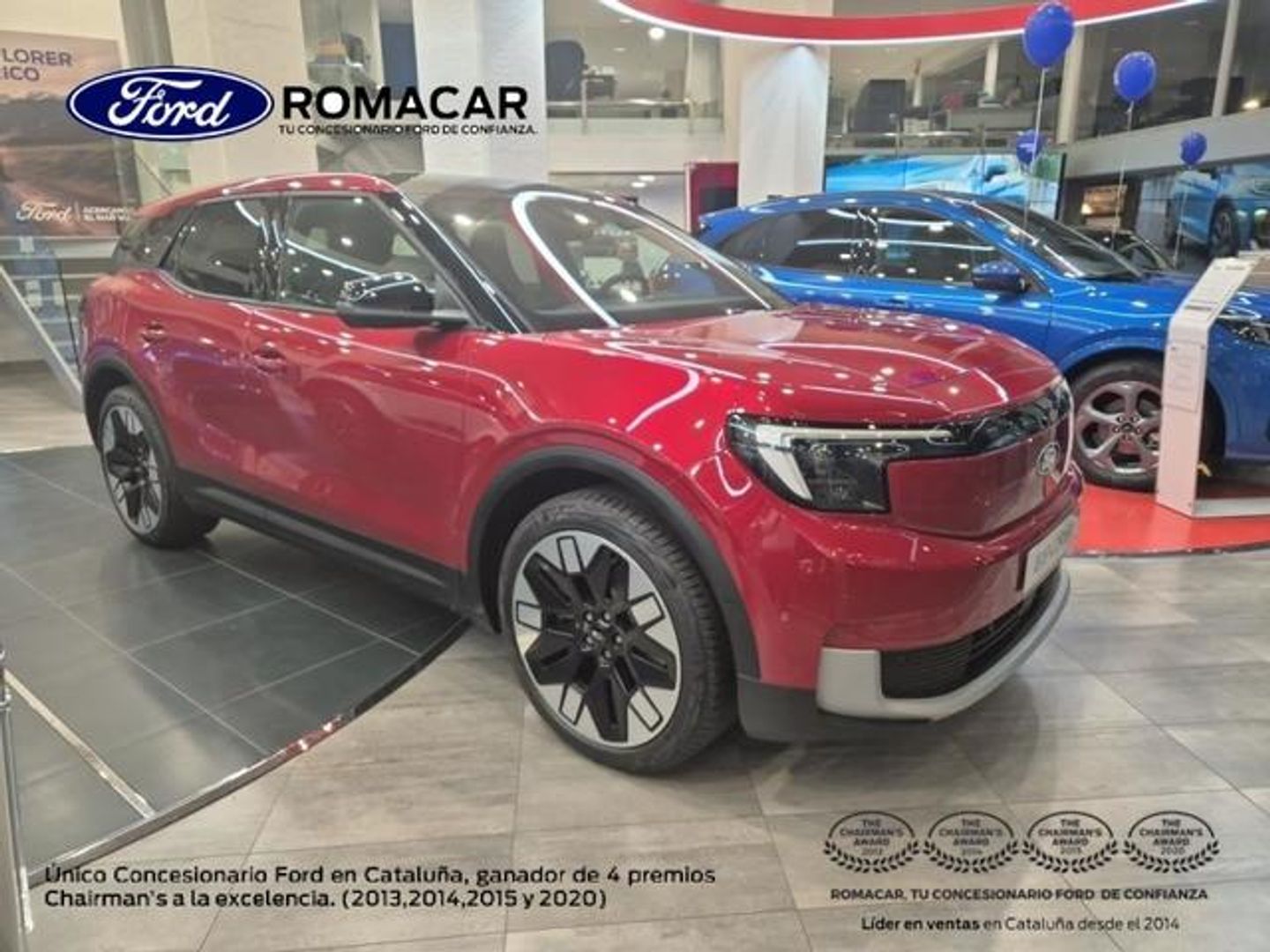 Ford Explorer Premium Rango Extendido RWD 77kWh 210 kW (286 CV) Rojo All Terrain / Pick-up