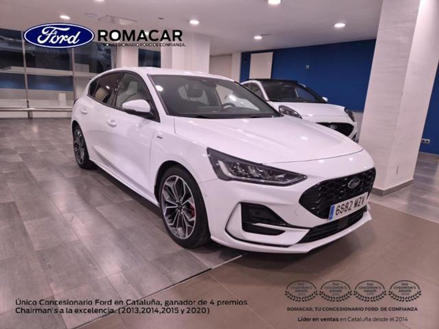 Ford Focus 1.0 Ecoboost MHEV ST-Line X 92 kW (125 CV) Blanco Compact