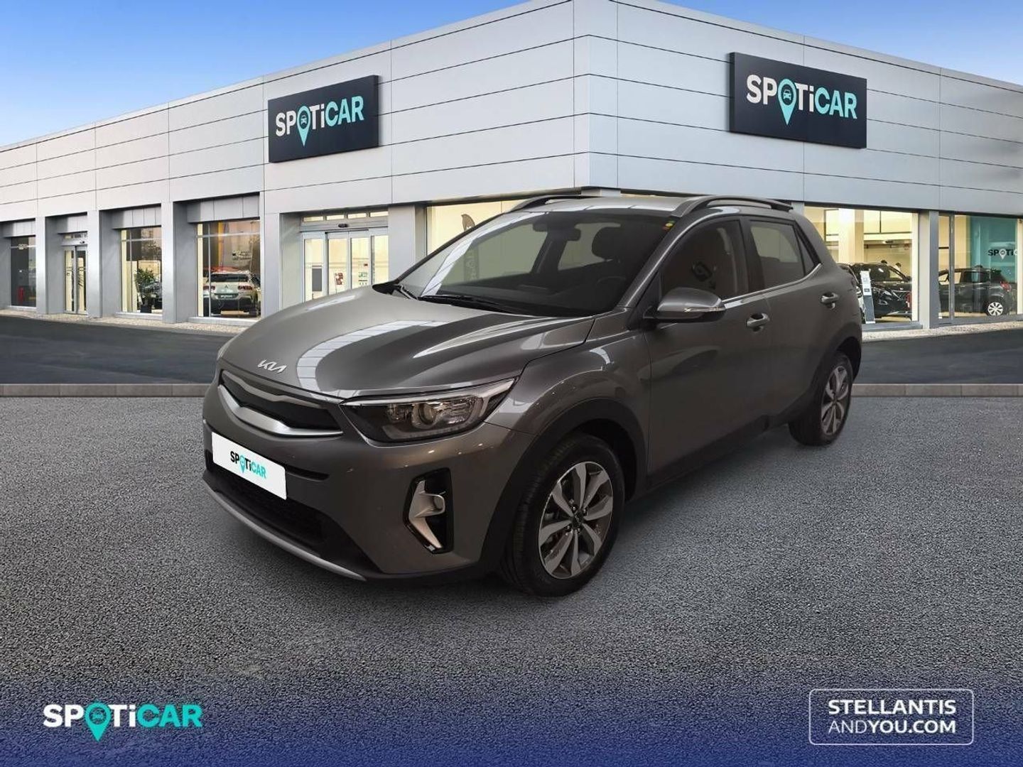 Kia Stonic 1.0 T-GDi MHEV Drive 74 kW (100 CV) Gris SUV