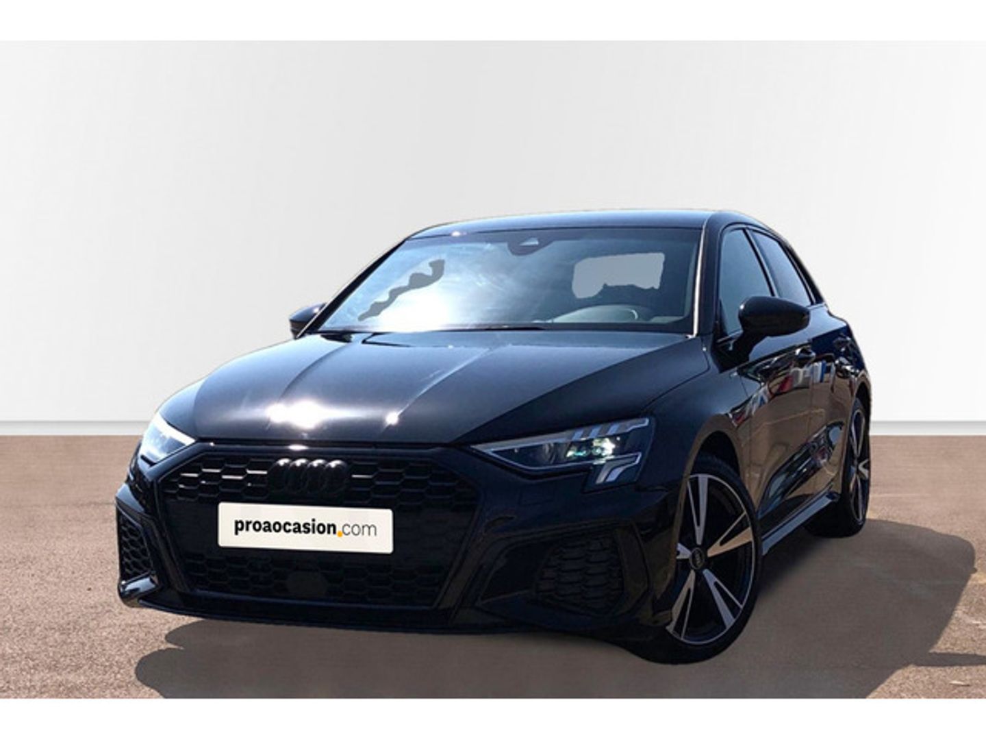 Audi A3 Sportback Black line edition 35 TFSI 110 kW (150 CV) S tronic Negro Sedan