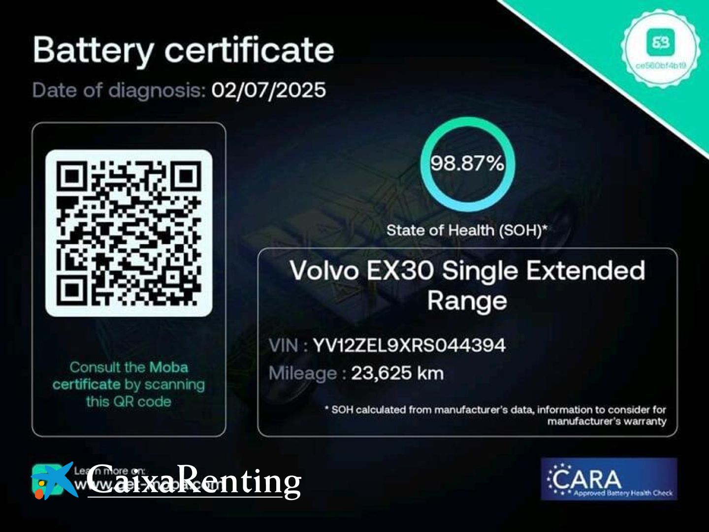 Volvo EX30 Single Motor Extended Range Plus Auto 200 kW (272 CV)