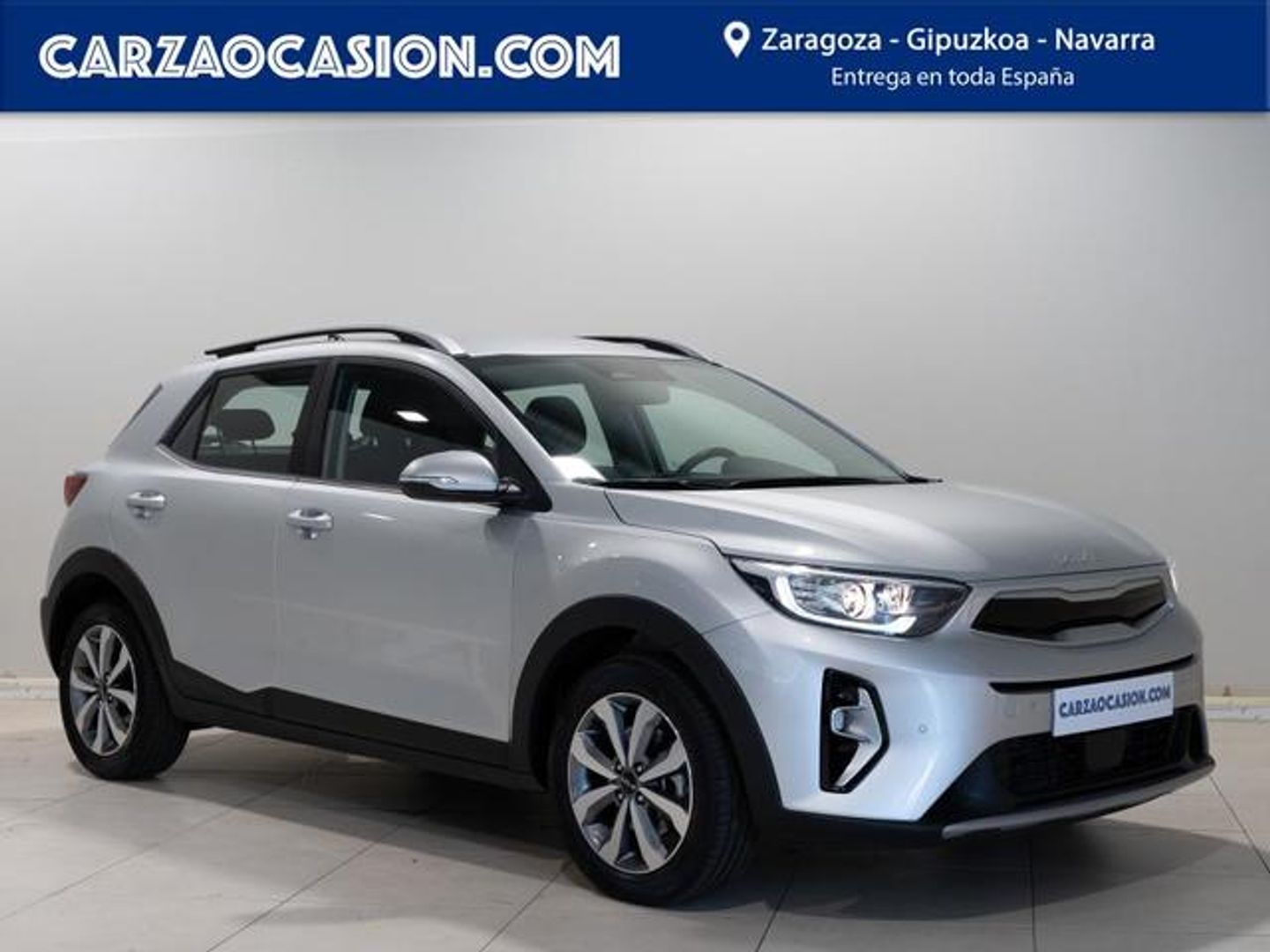 Kia Stonic 1.0 T-GDi MHEV Drive 74 kW (100 CV) Gris Plata SUV