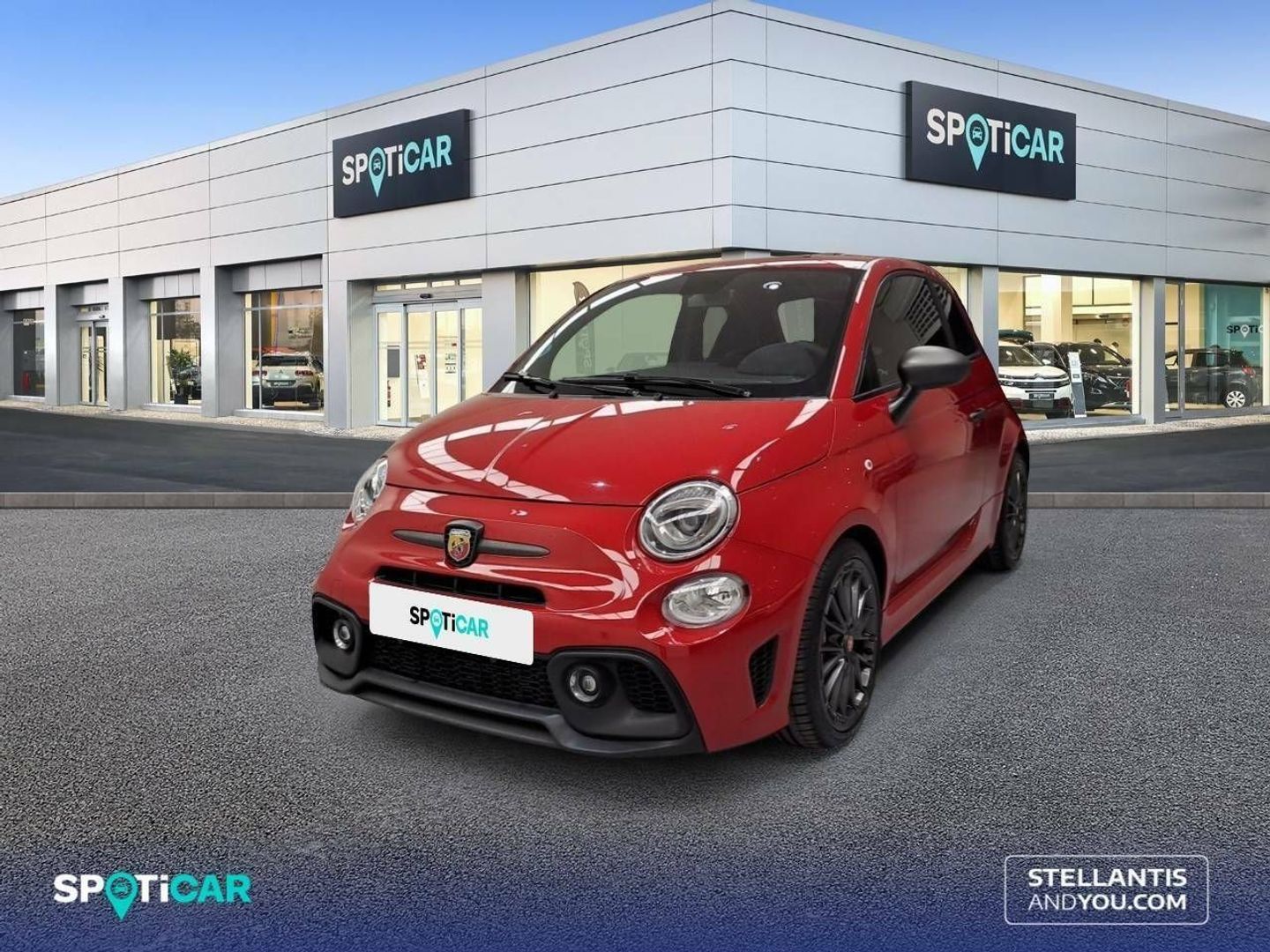 Abarth 500 1.4 16v T-Jet 695 132 kW (180 CV) Rojo Sedan