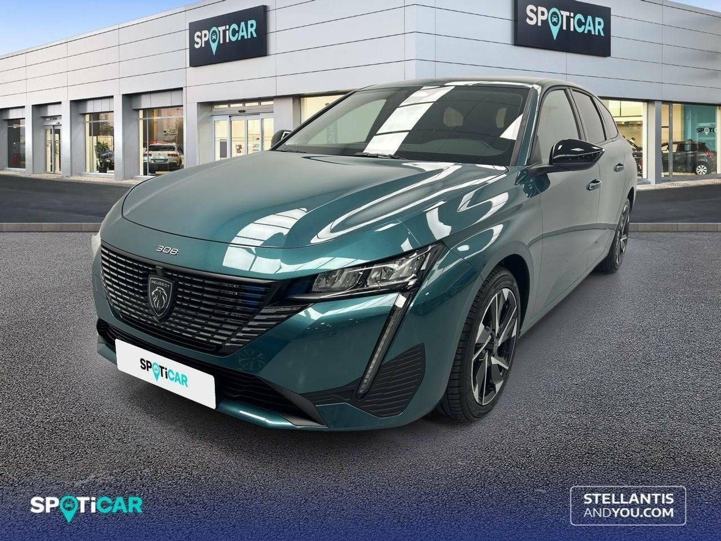 Peugeot 308 SW BlueHDi 130 S&S Allure EAT8 96 kW (130 CV) Azul Familiar