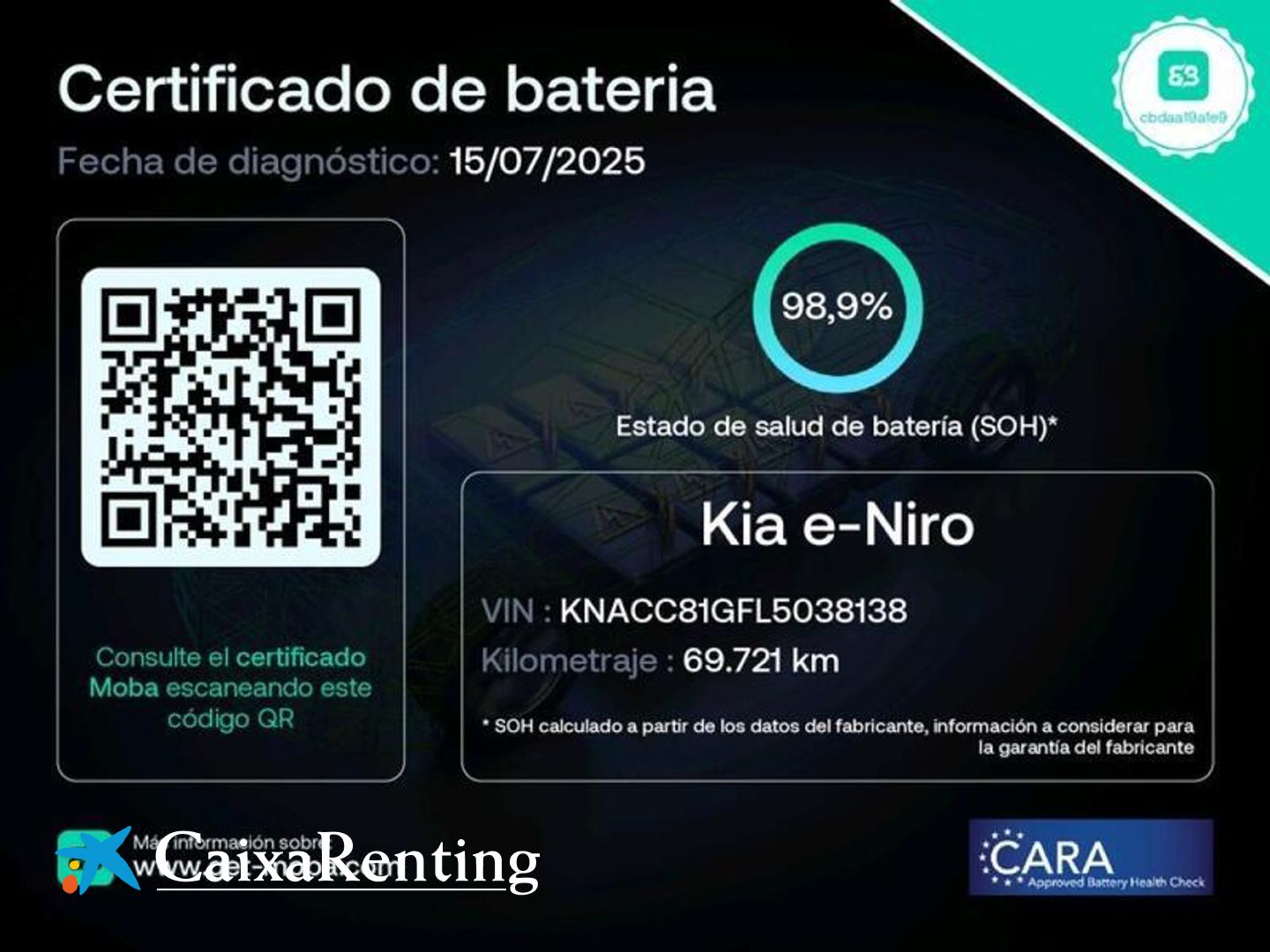Kia e-Niro Emotion (Long Range) 150 kW (204 CV)