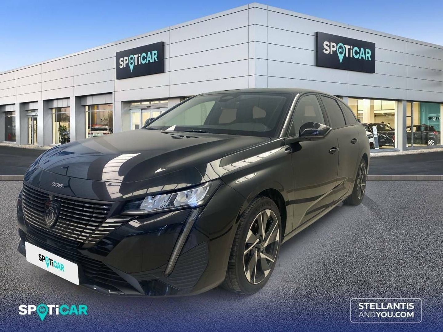 Peugeot 308 SW BlueHDi 130 S&S Allure EAT8 96 kW (130 CV) Negro Familiar