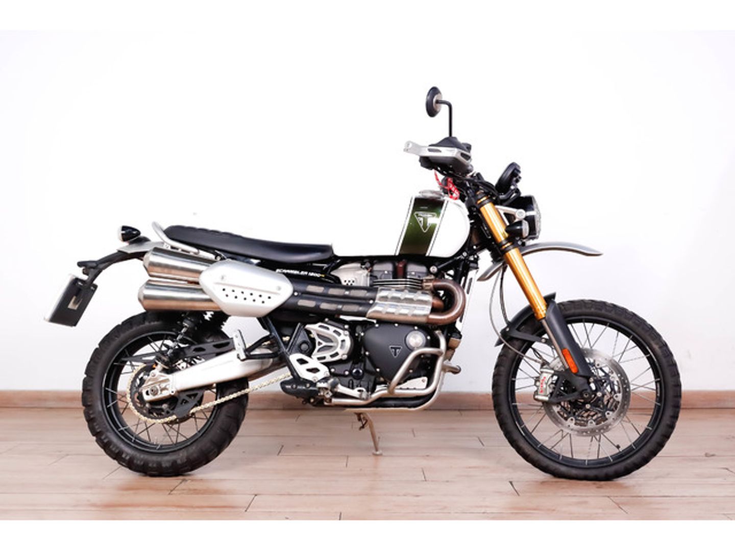 Triumph Scrambler 1200 XE Blanco Motorcycle