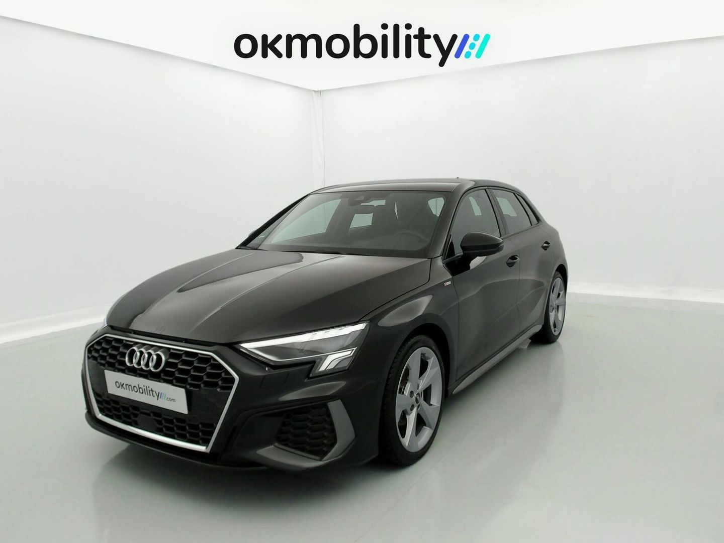 Audi A3 Sportback S line 35 TFSI 110 kW (150 CV) S tronic Negro Compact