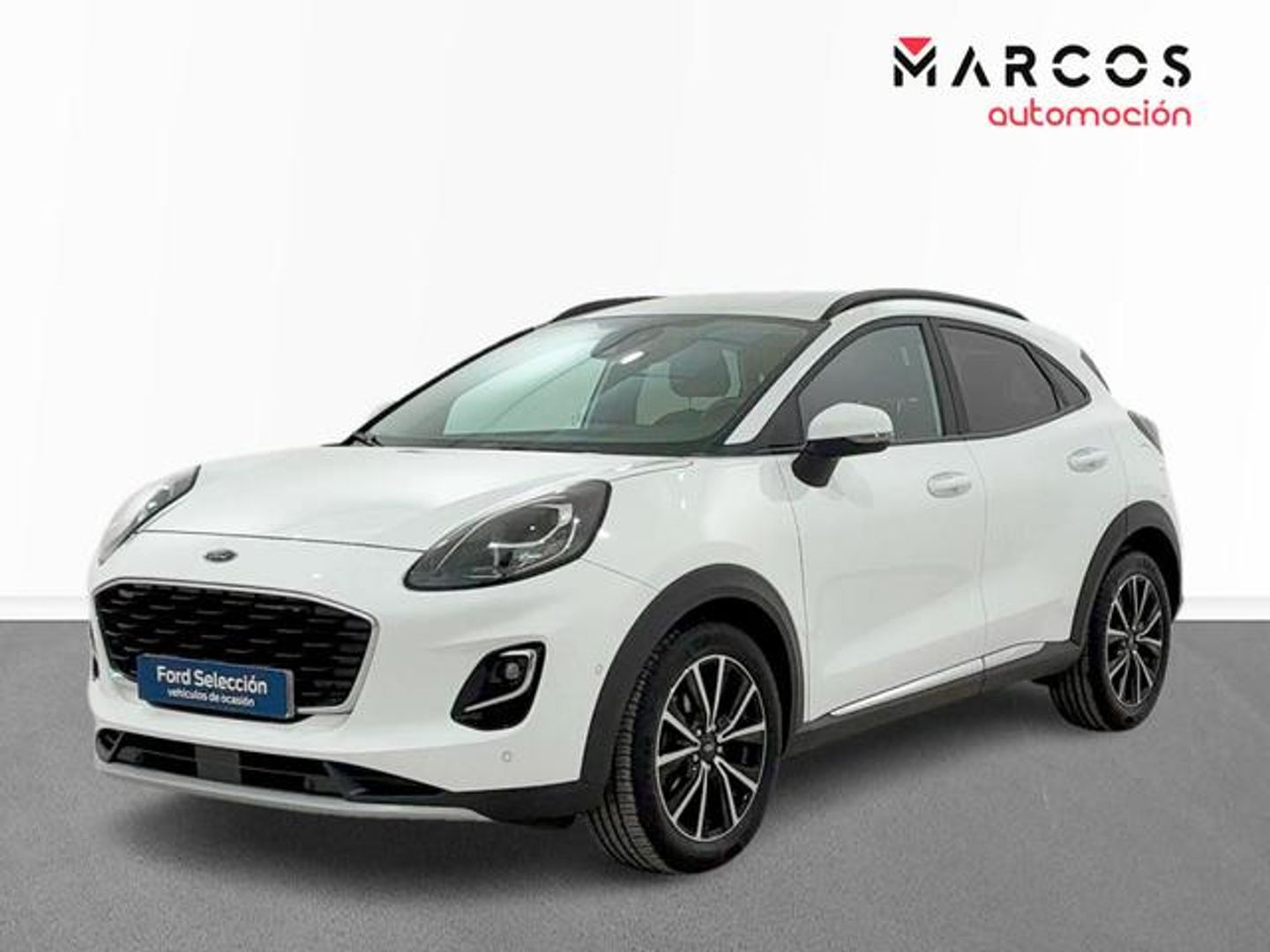 Ford Puma 1.0 EcoBoost MHEV Titanium Design 92 kW (125 CV) Blanco SUV