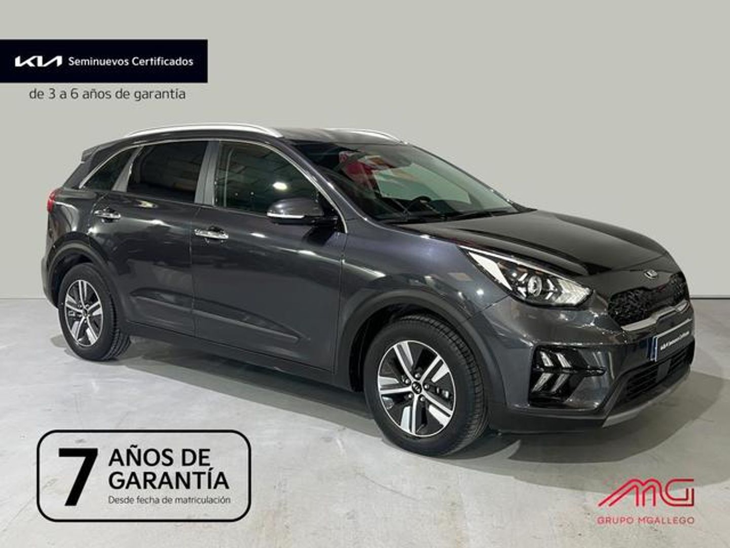 Kia Niro 1.6 GDi HEV Híbrido Drive 104 kW (141 CV) Gris SUV