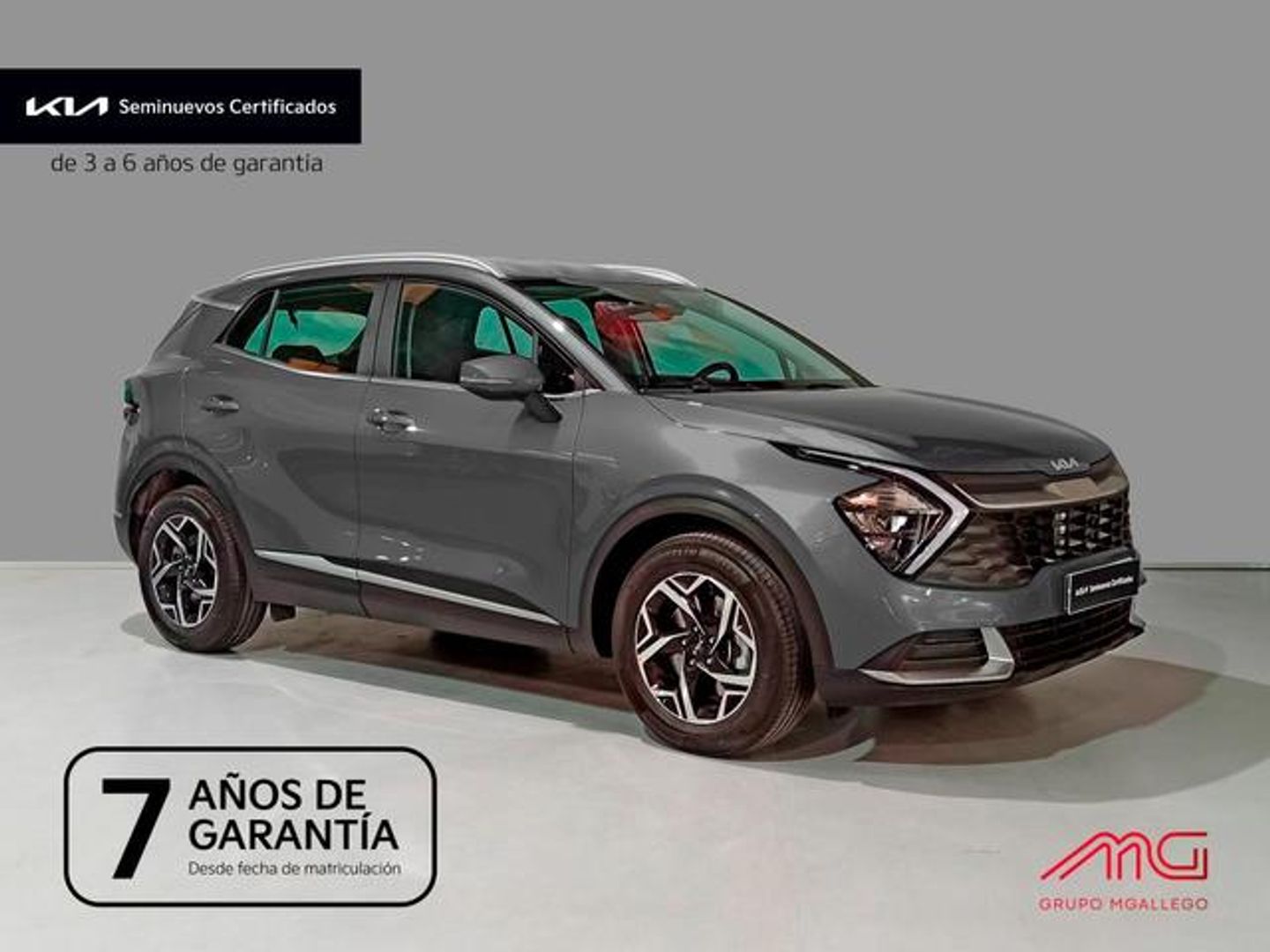Kia Sportage 1.6 T-GDi MHEV Business 4x2 DCT 118 kW (160 CV) Gris SUV