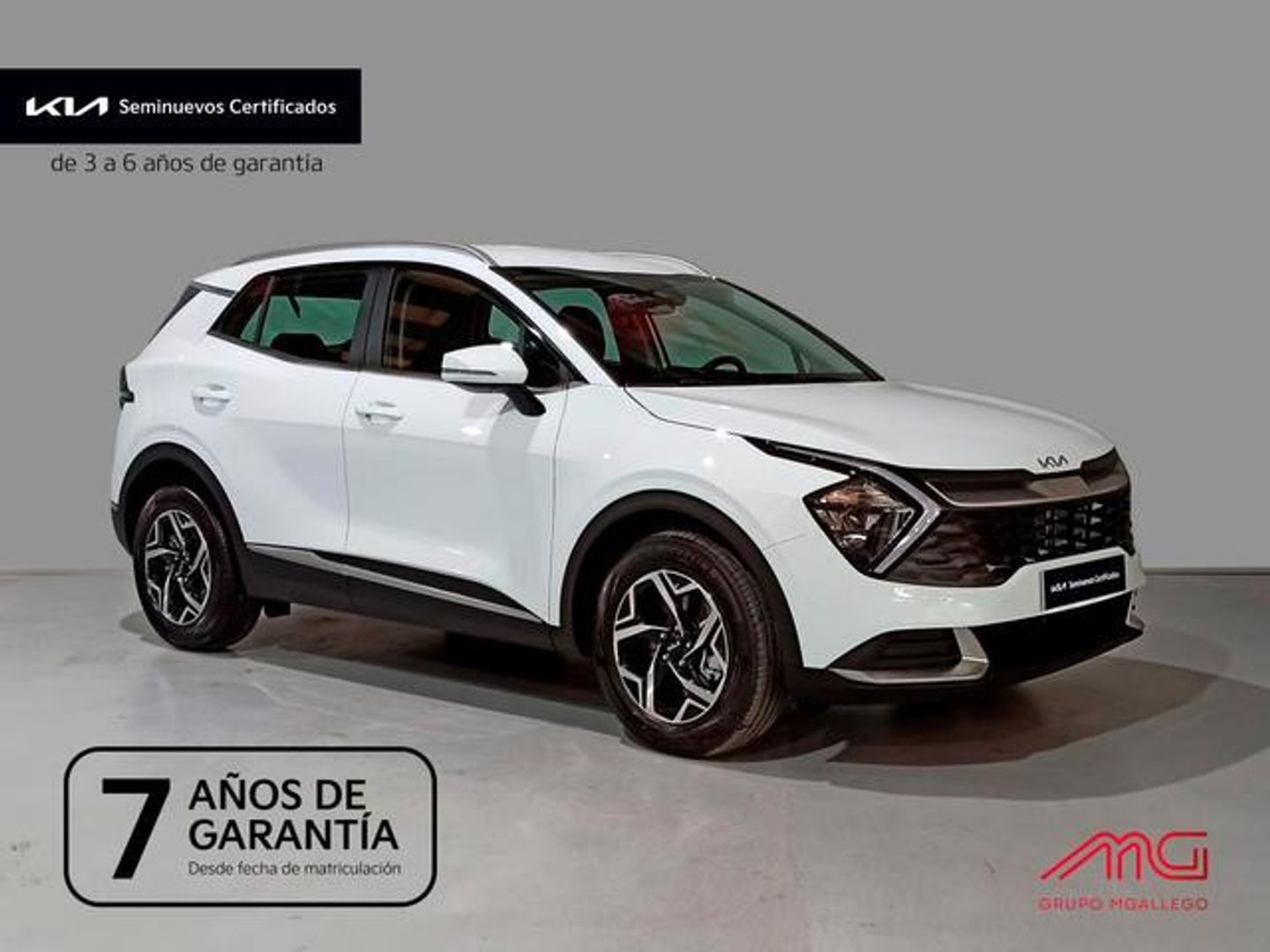 Kia Sportage 1.6 T-GDi MHEV Business 4x2 DCT 118 kW (160 CV) Blanco SUV