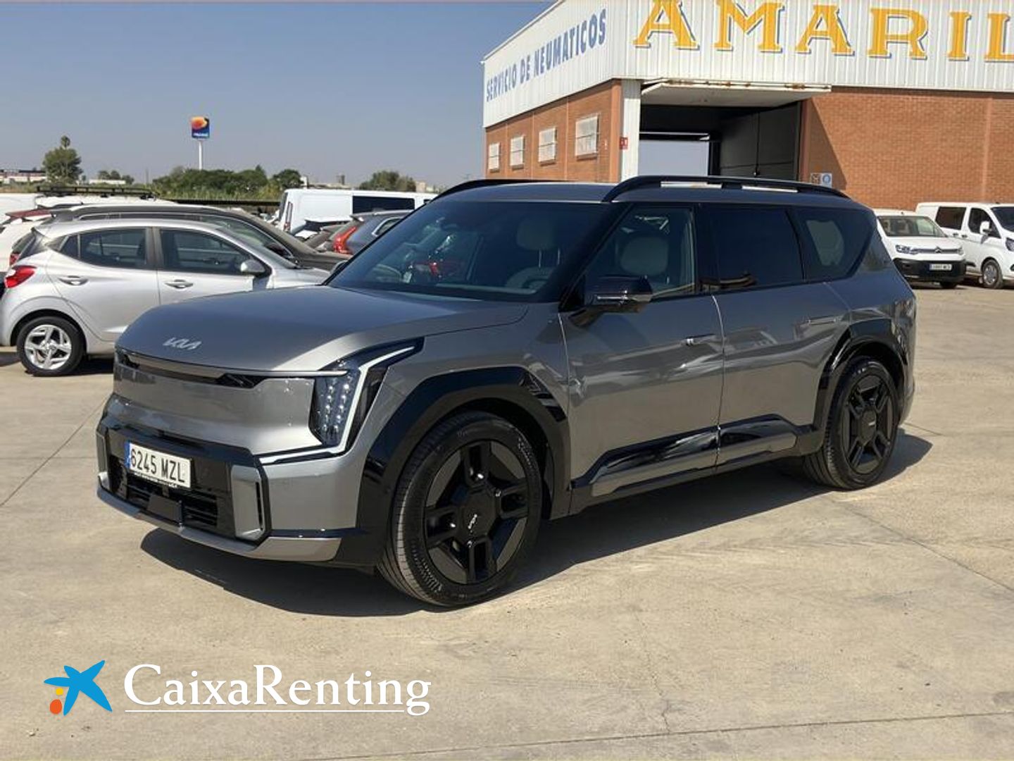 Kia EV9 GT-Line 99,8kWh AWD 283 kW (384 CV) Gris Plata All Terrain / Pick-up