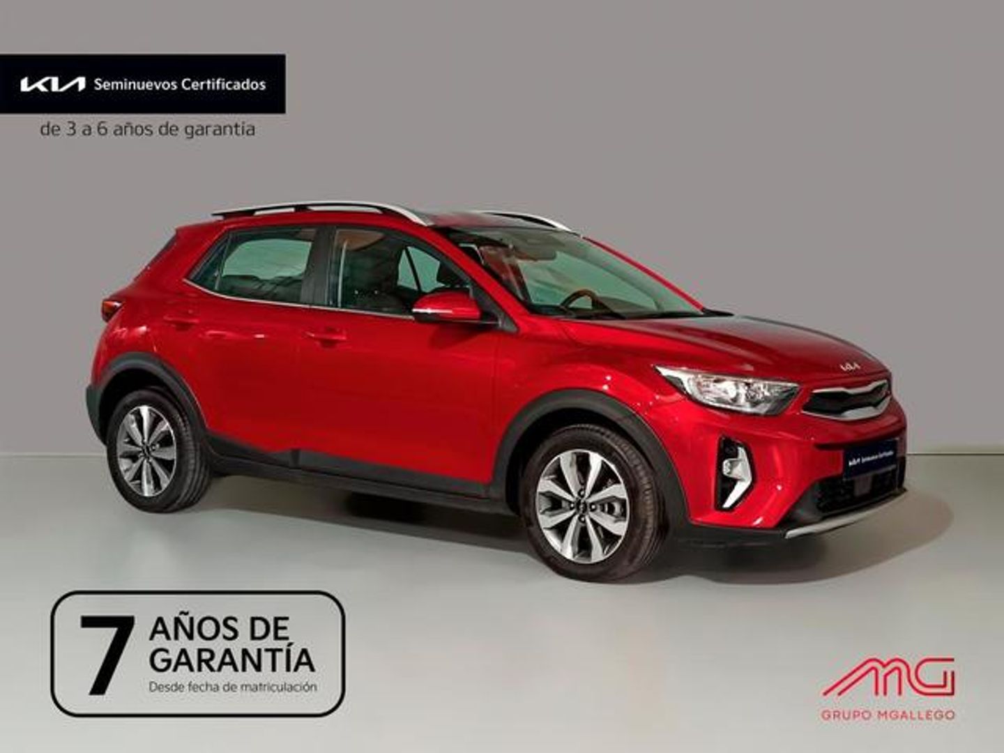 Kia Stonic 1.0 T-GDi MHEV Drive 74 kW (100 CV) Rojo SUV