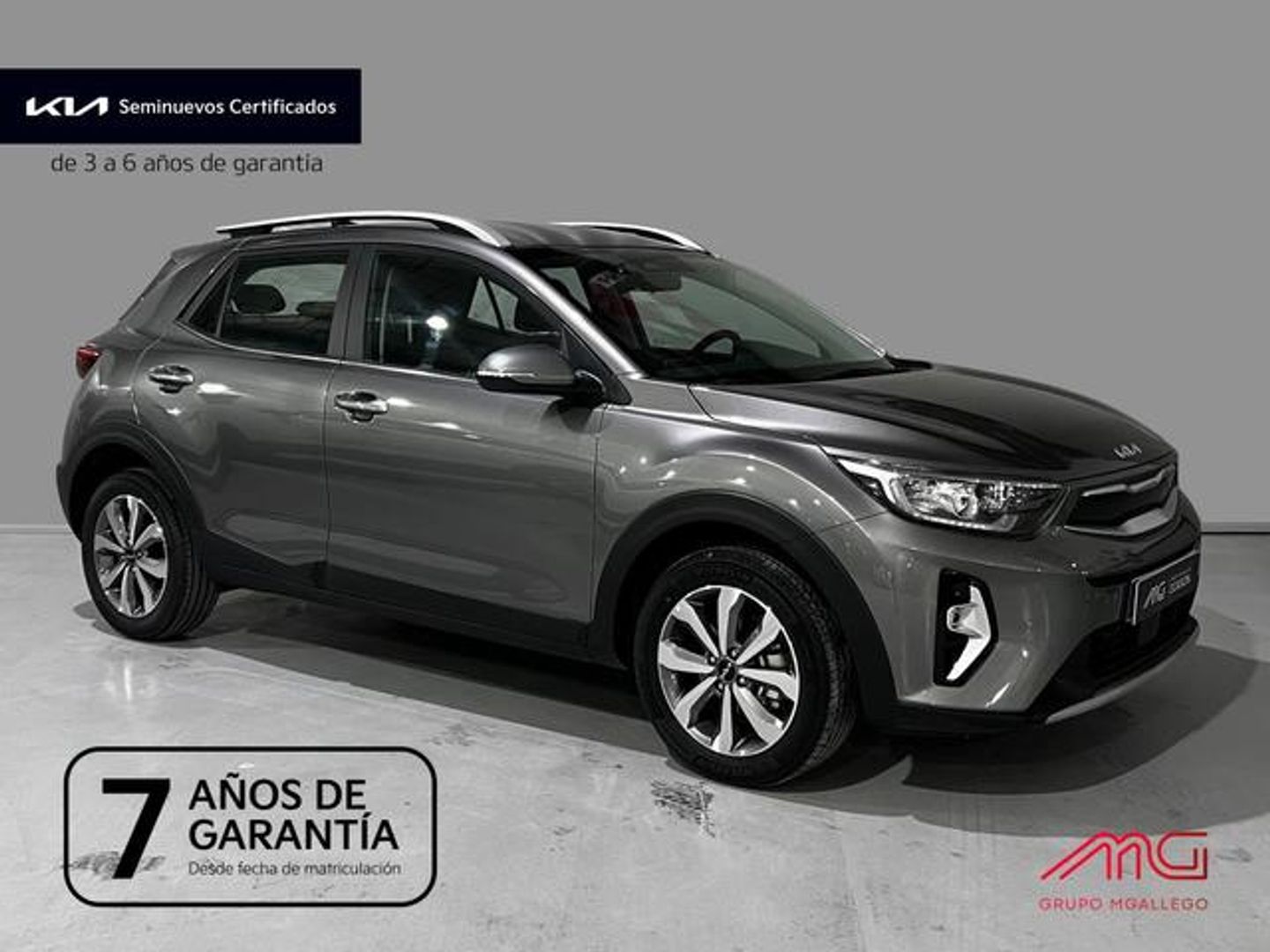 Kia Stonic 1.0 T-GDi MHEV Drive 74 kW (100 CV) Gris SUV