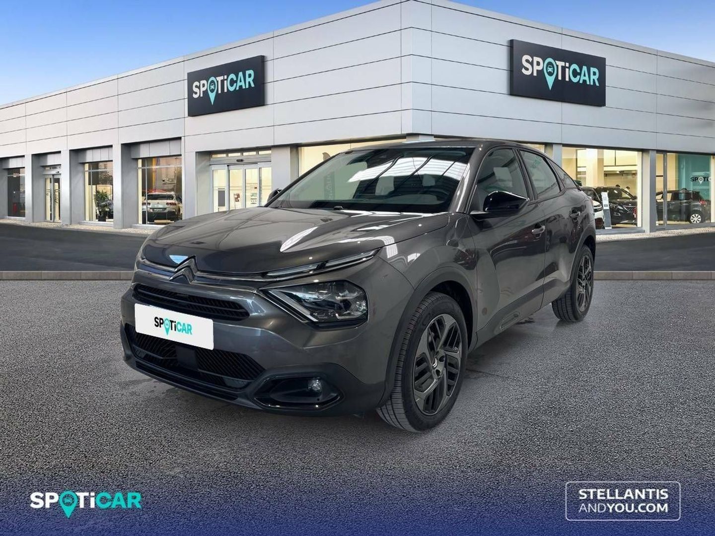 Citroen C4 BlueHDi 130 S&S Plus EAT8 96 kW (131 CV) Gris Sedan