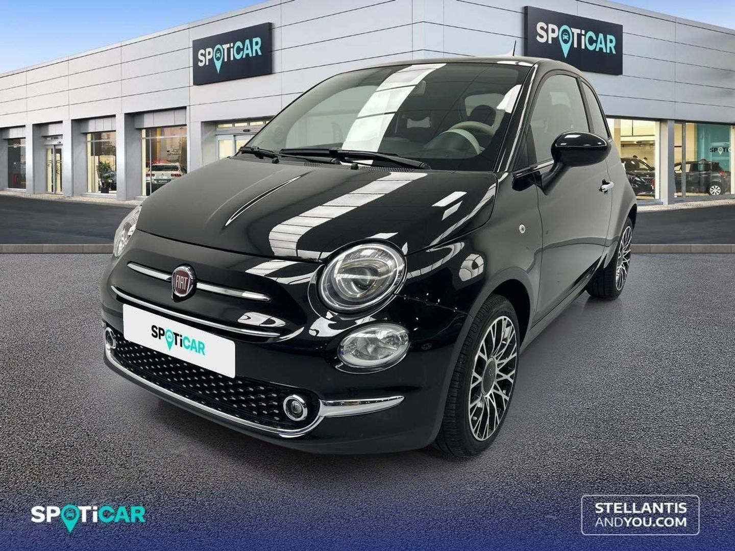 Fiat 500 1.0 Hybrid Dolcevita 51 kW (70 CV) Negro Compact