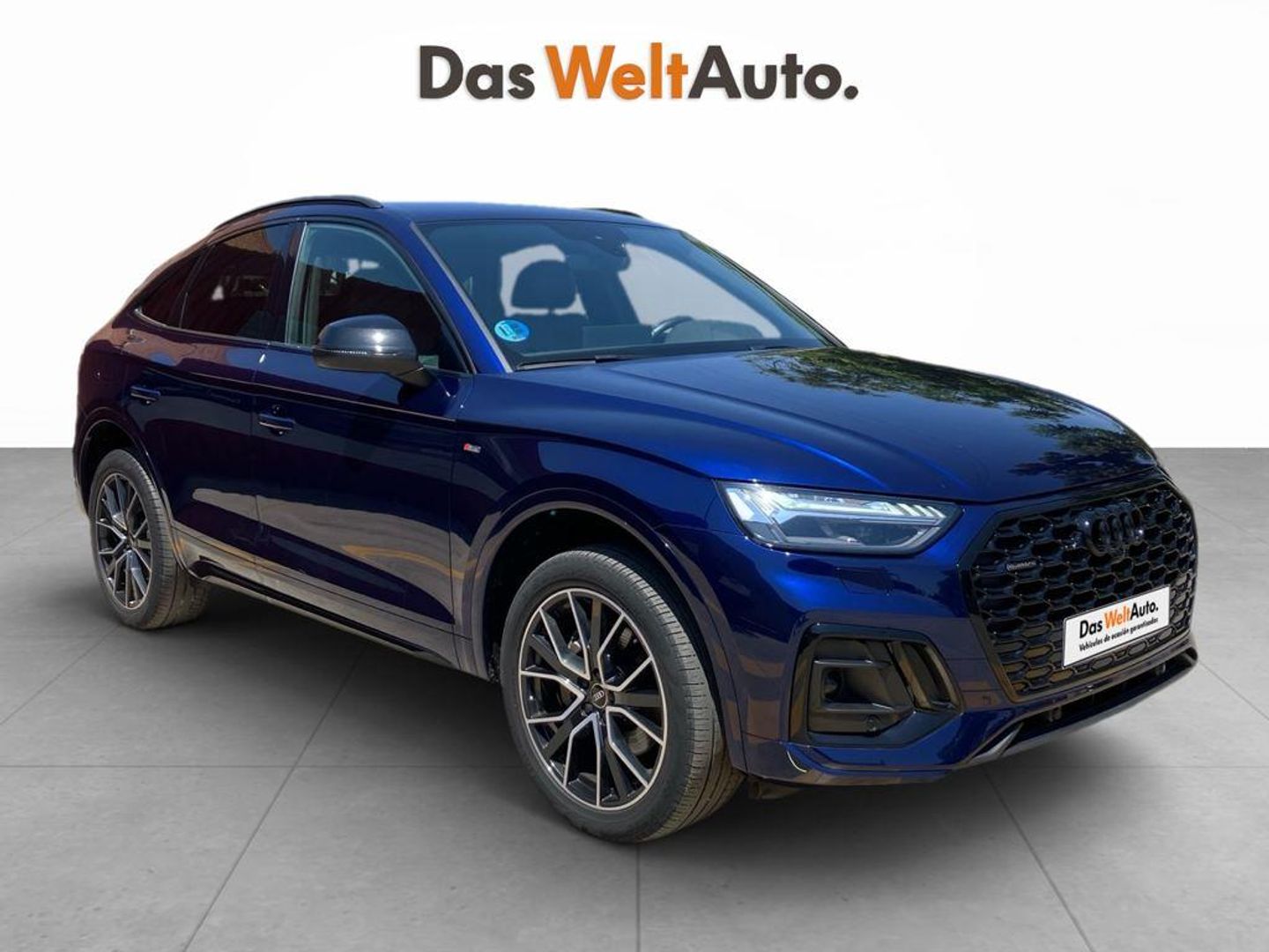 Audi Q5 Sportback Black line 40 TDI quattro-ultra 150 kW (204 CV) S tronic Azul SUV