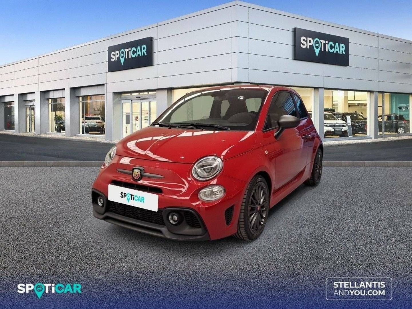 Abarth 500 1.4 16v T-Jet 695 132 kW (180 CV) Rojo Sedan