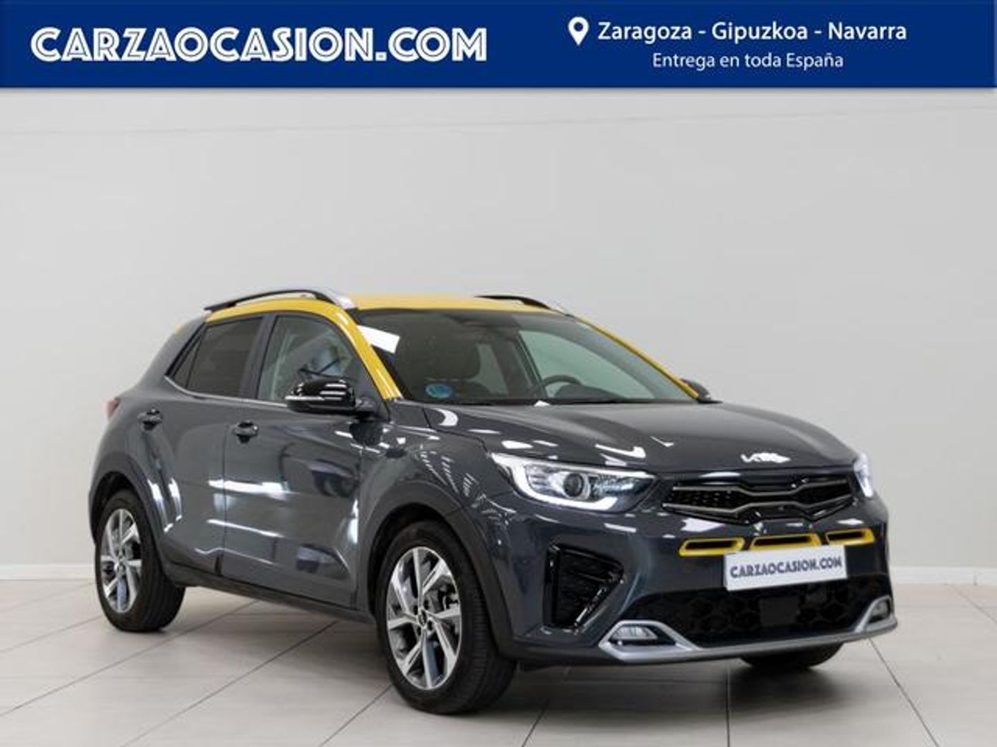 Kia Stonic 1.0 T-GDi MHEV iMT GT Line 74 kW (100 CV) Gris SUV