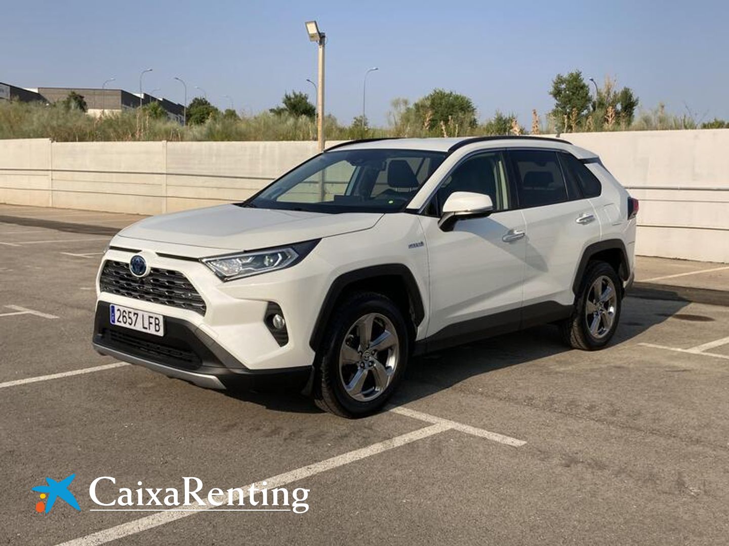 Toyota Rav4 2.5l hybrid Luxury 160 kW (218 CV) Blanco All Terrain / Pick-up