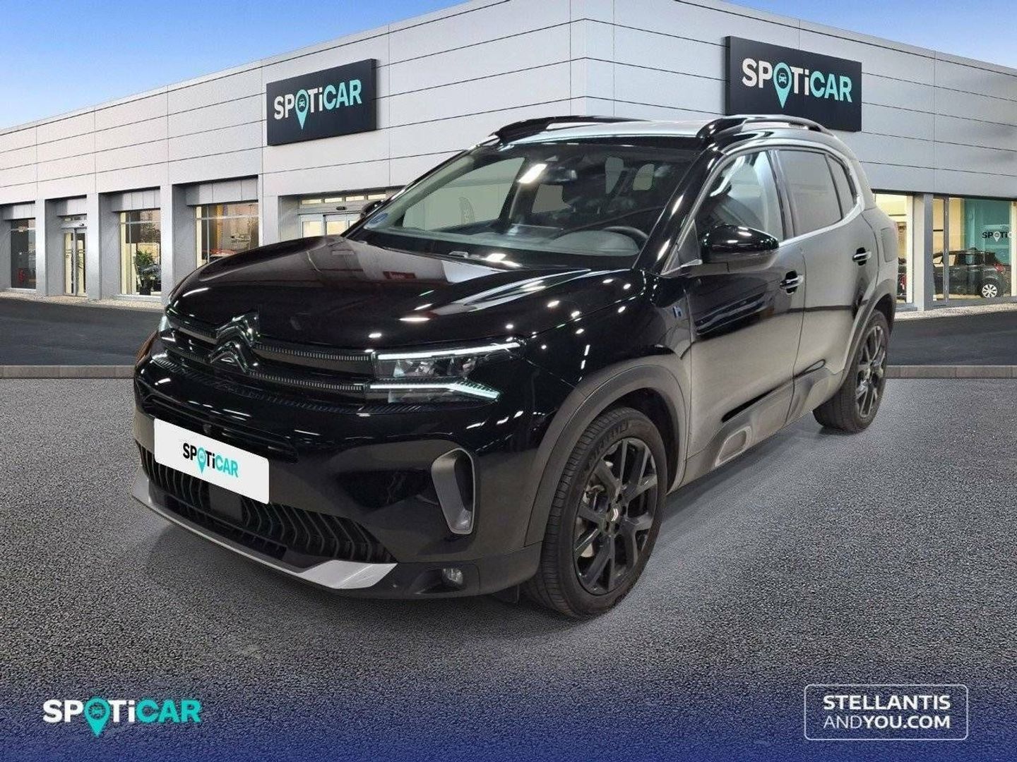 Citroen C5 Aircross Hybrid 225 Shine Pack e-EAT8 165 kW (225 CV) Negro All Terrain / Pick-up