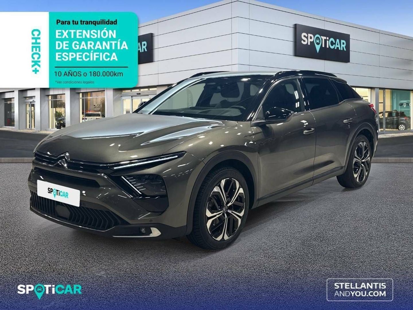 Citroen C5 X PureTech 130 S&S Shine EAT8 96 kW (130 CV) Gris Sedan