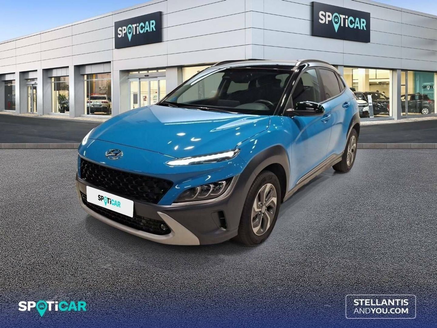 Hyundai Kona 1.6 GDI HEV Tecno 2C DCT 104 kW (141 CV) Blanco SUV