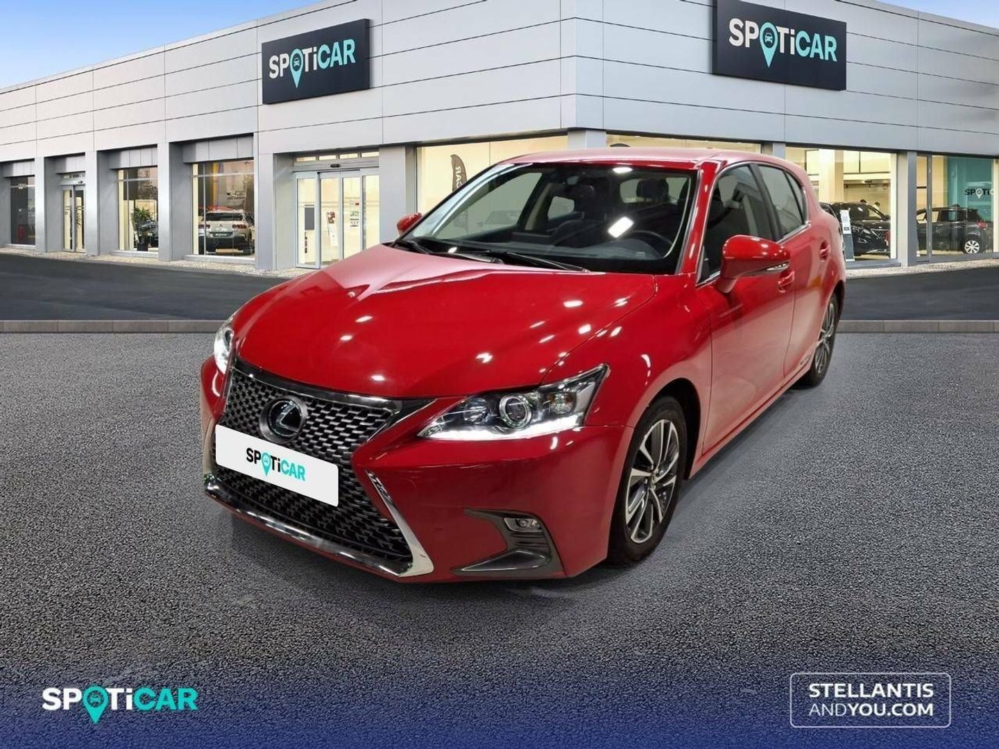 Lexus CT CT 200h Business 100 kW (136 CV) Rojo Compact