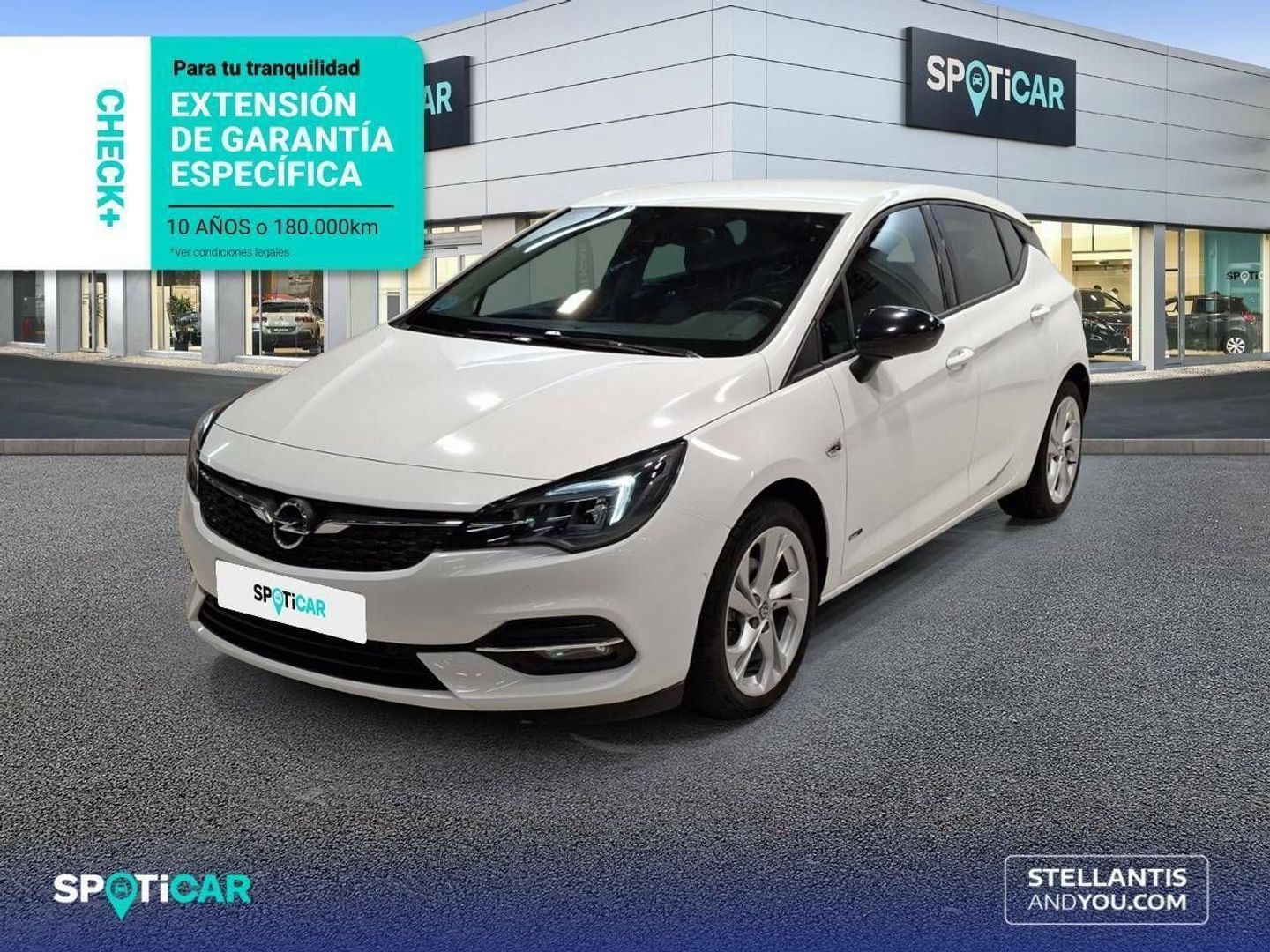Opel Astra 1.2 Turbo S&S Design & Tech 81 kW (110 CV) Blanco Compact