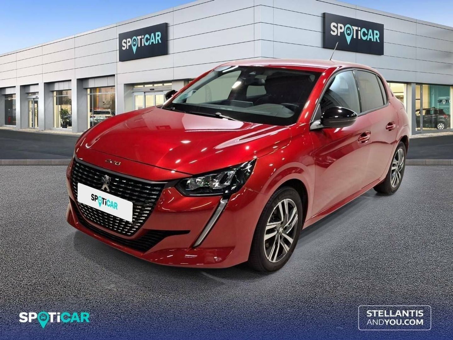 Peugeot 208 PureTech 100 Allure 75 kW (100 CV) Rojo Compact