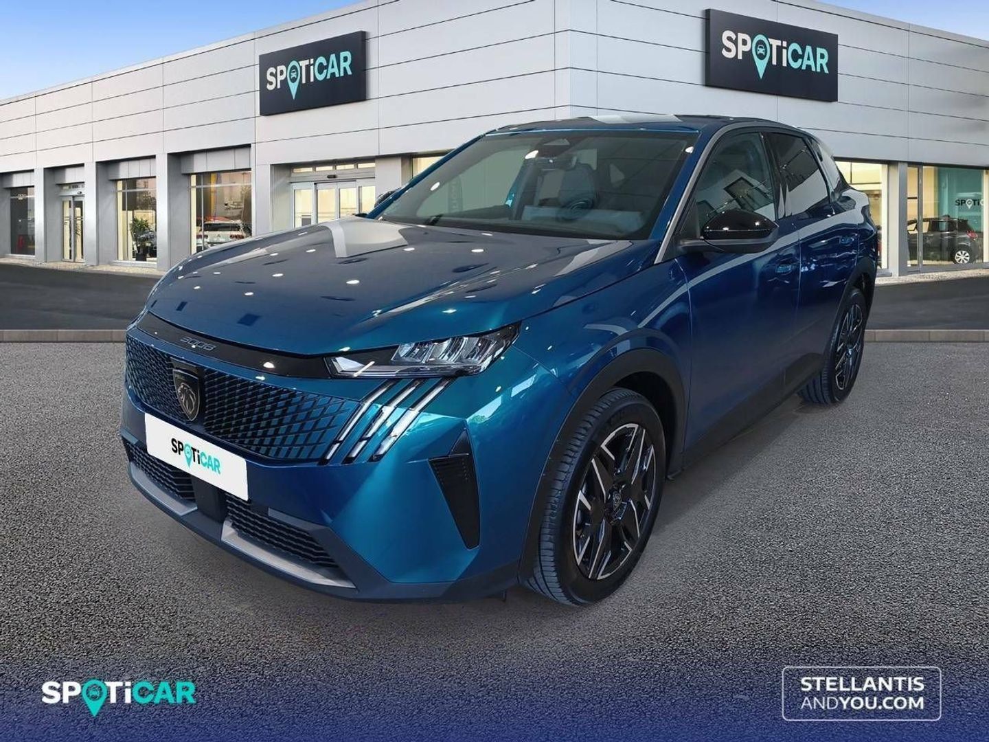 Peugeot 3008 Allure Hybrid eDCS6 100 kW (136 CV) Azul SUV