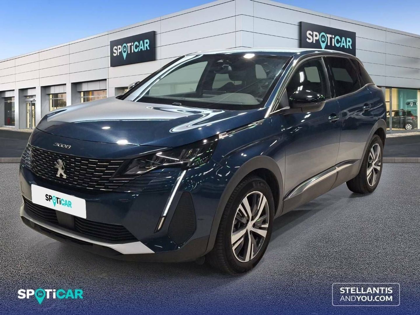Peugeot 3008 Hybrid 136 Allure Pack eDCS6 100 kW (136 CV) Azul SUV