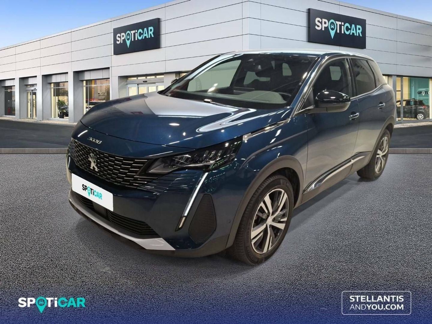 Peugeot 3008 Hybrid 136 Allure Pack eDCS6 100 kW (136 CV) Azul SUV
