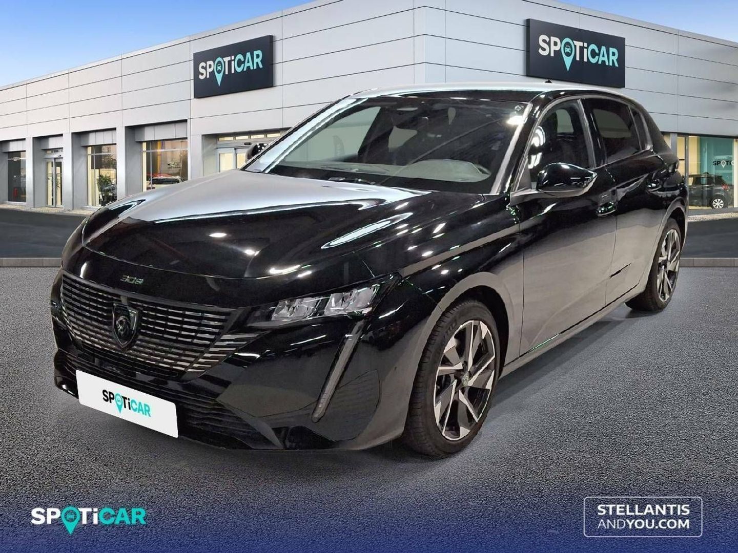 Peugeot 308 BlueHDi 130 S&S Allure EAT8 96 kW (130 CV) Negro Compact