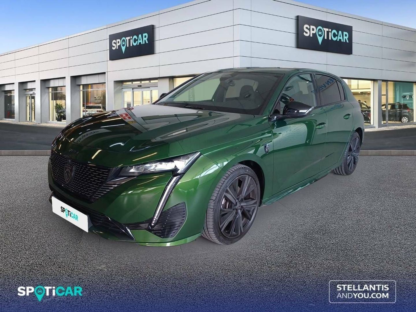 Peugeot 308 BlueHDi 130 S&S GT Pack EAT8 96 kW (130 CV) Verde Compact