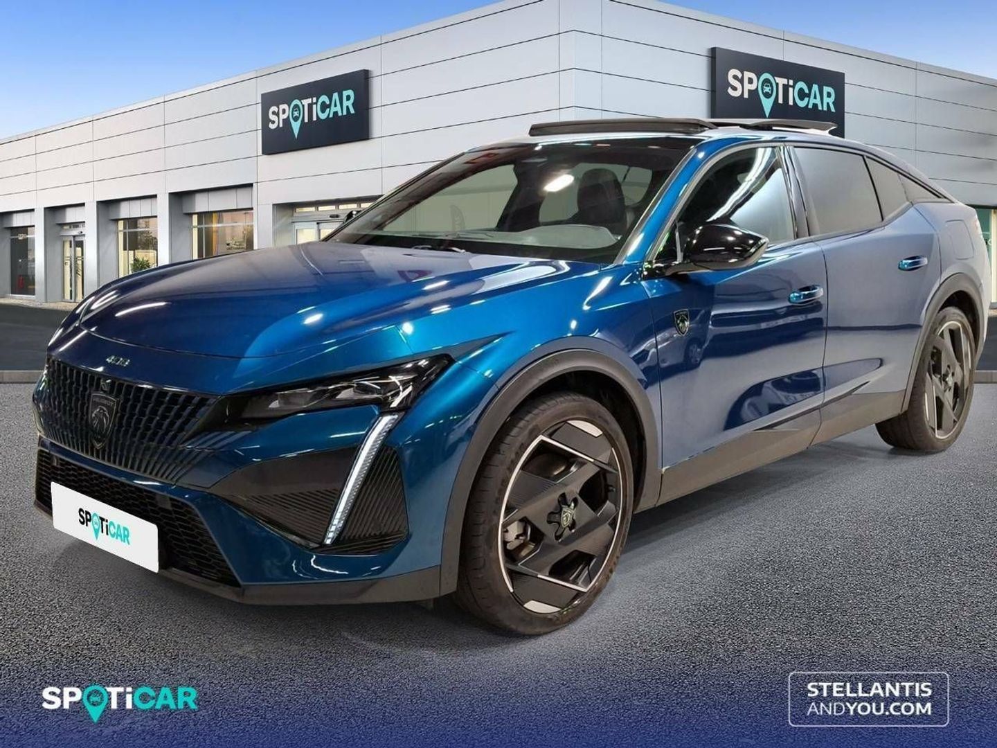 Peugeot 408 PHEV 225 GT e-EAT8 165 kW (224 CV) Azul Sedan