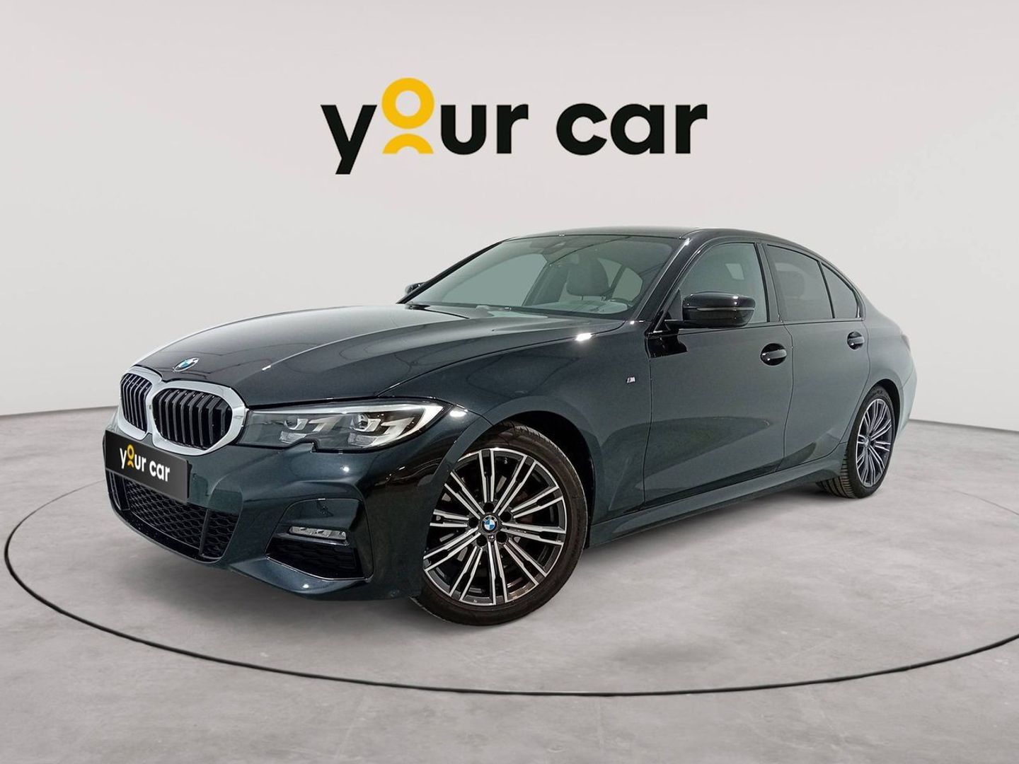 BMW Serie 3 320d 140 kW (190 CV) Negro Sedan