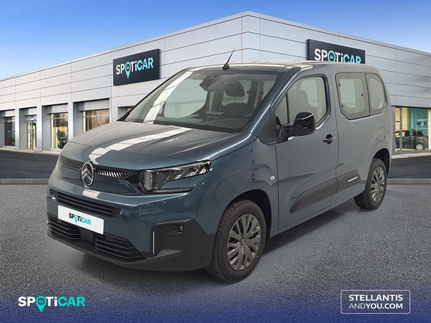 Citroen Berlingo BlueHDi 100 S&S Plus Talla M 75 kW (102 CV) Azul Minivan