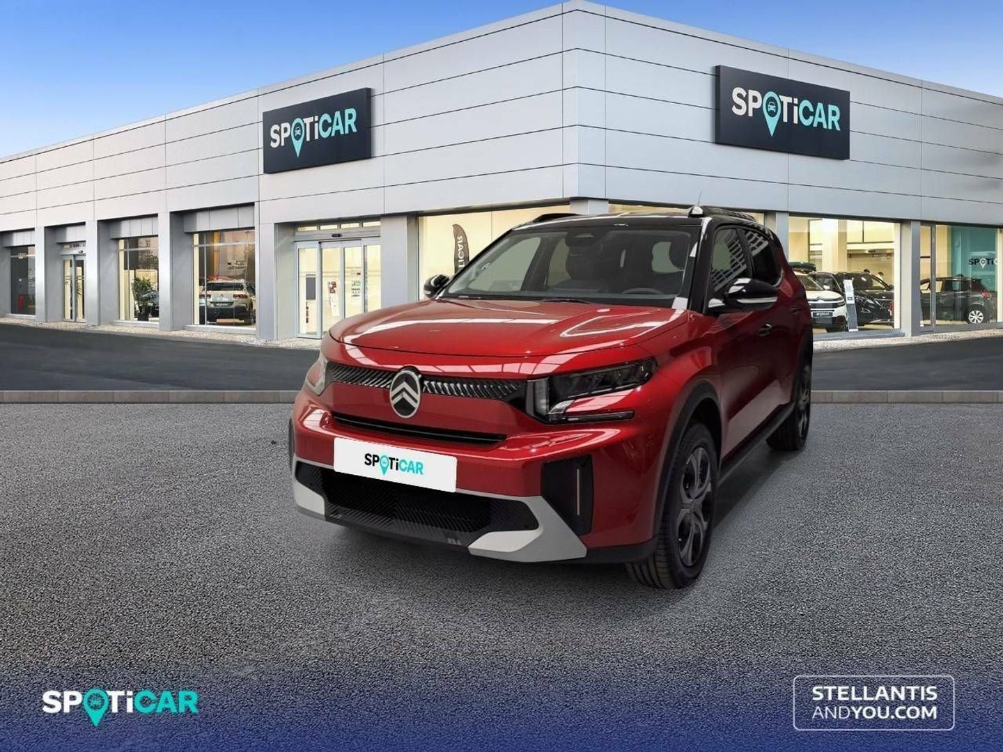 Citroen C3 Aircross PureTech 100 S&S Plus 74 kW (100 CV) Rojo SUV