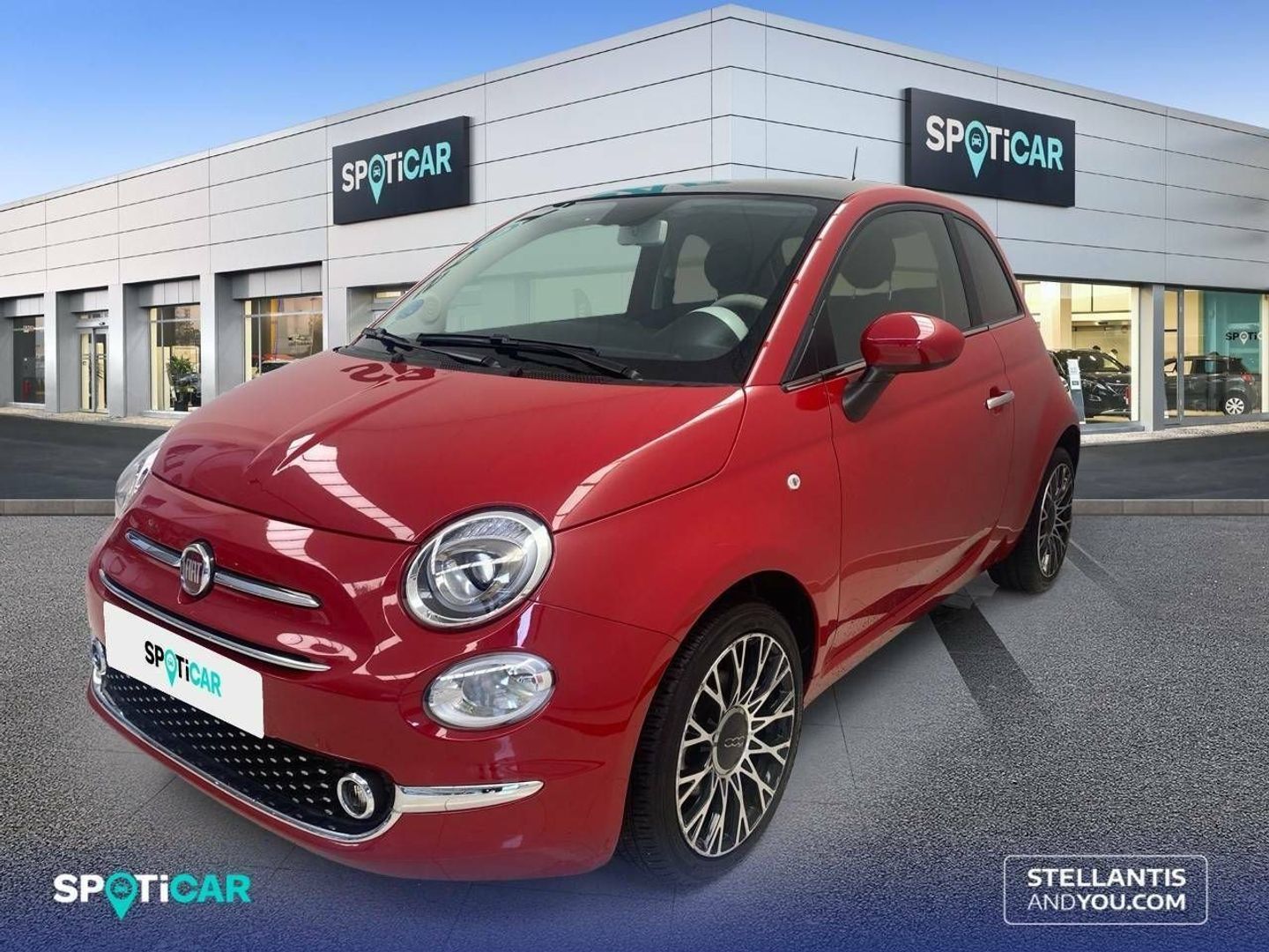 Fiat 500 1.0 Hybrid Dolcevita 51 kW (70 CV) Rojo Compact
