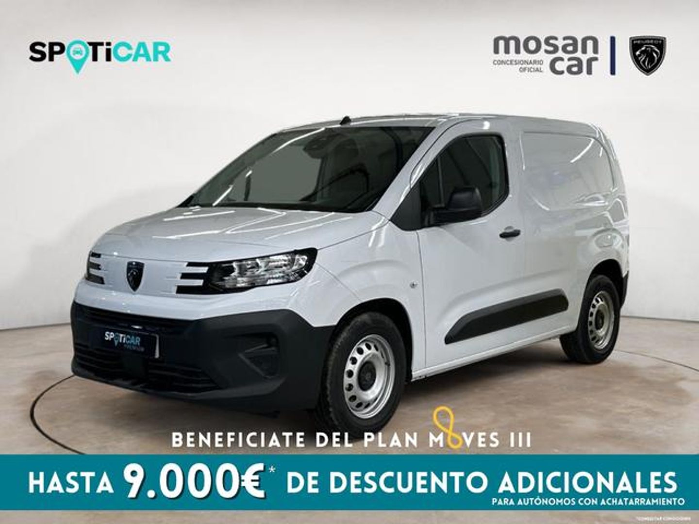 Peugeot e-Partner Standard 800kg 100 kW (136 CV) Blanco Industrial