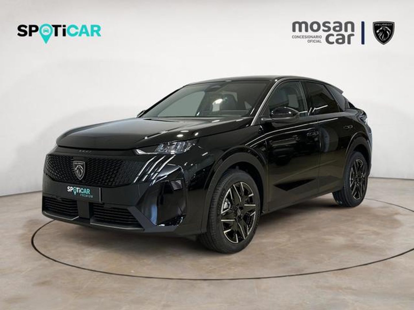 Peugeot 3008 Allure Hybrid eDCS6 100 kW (136 CV) Negro SUV
