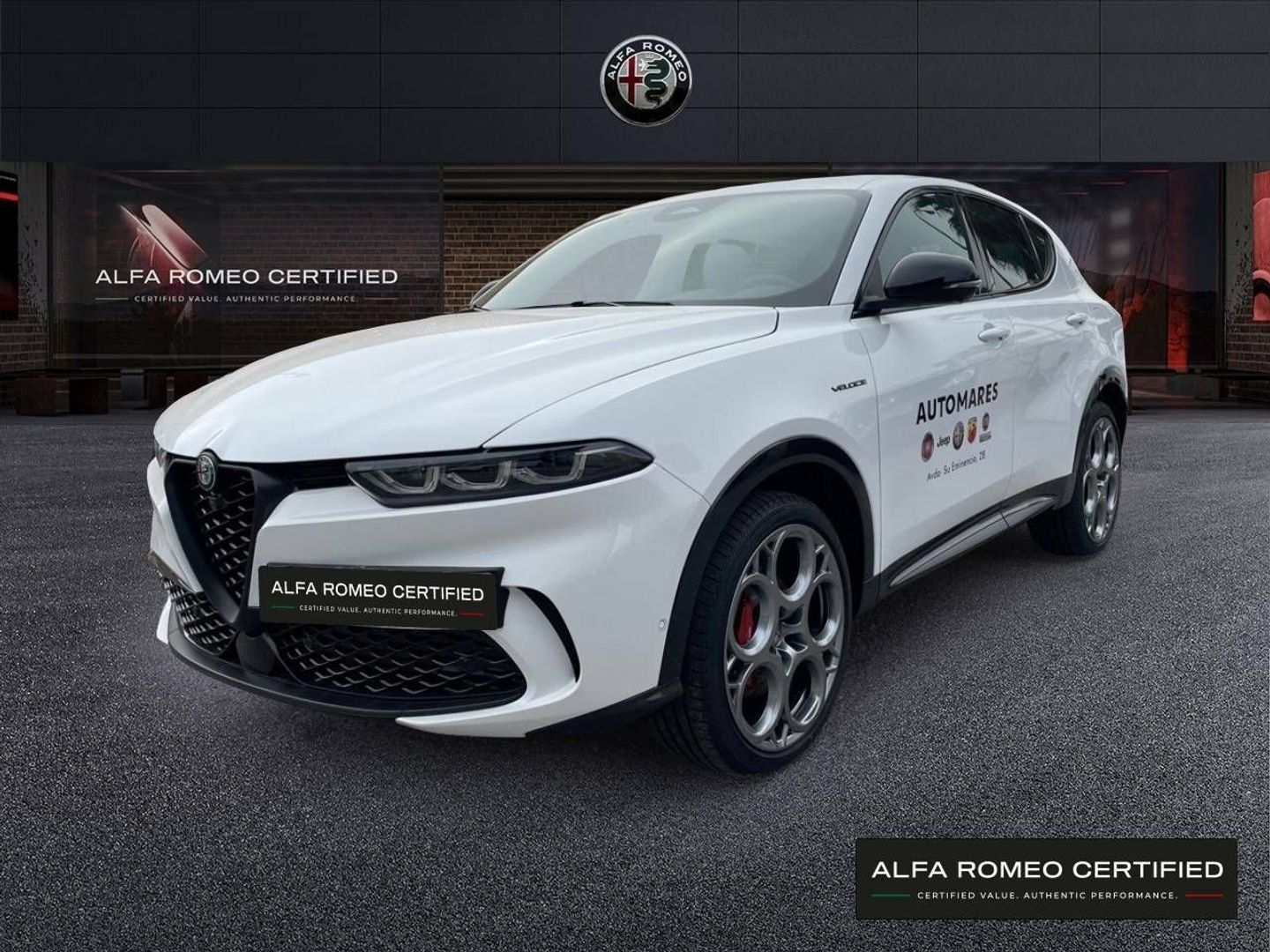 Alfa Romeo Tonale 1.3 Multi-air PHEV Veloce Q4 206 kW (280 CV) Blanco SUV