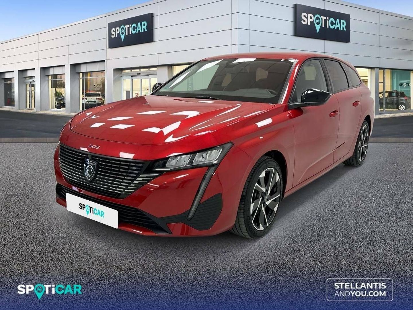Peugeot 308 SW BlueHDi 130 S&S Allure EAT8 96 kW (130 CV) Rojo Familiar